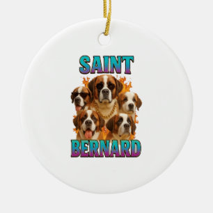 Décoration En Céramique Saint-Bernard