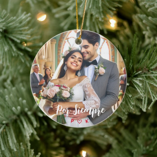 Décoration En Céramique Saint Valentin Coeurs bonbons Personnalisé Photo E (Arbre)