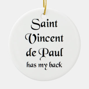 Décoration En Céramique saint vincent de paul