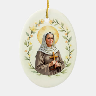 Décoration En Céramique Sainte Monique que la paix et les bénédictions de