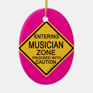 Décoration En Céramique Saisir une zone de musicien