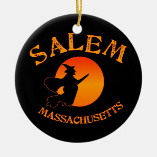 Décoration En Céramique Salem MA Witch
