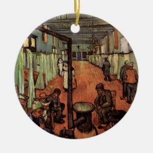 Décoration En Céramique Salle dans l'hôpital d'Arles par Vincent van Gogh
