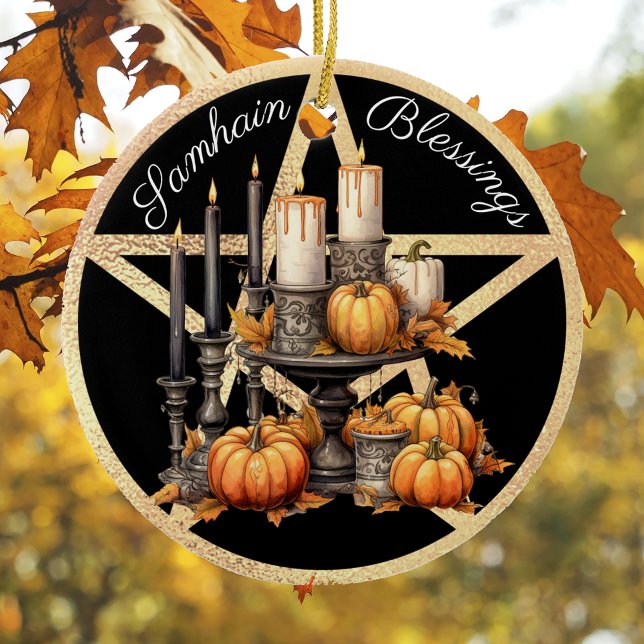 Décoration En Céramique Samhain 1 (Créateur téléchargé)