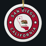 Décoration En Céramique San Diego Californie<br><div class="desc">San Diego Californie</div>