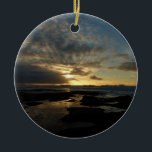 Décoration En Céramique San Diego Sunset III Stunning California Landscape<br><div class="desc">The west coast of the USA is known for its beautiful ocean sunsets. Here's the last in a series of three of a particularly lovely sunset near San Diego, CA. I'm not sure if the exact town, but this beach was probably closest to La Jolla. Check out our store for...</div>