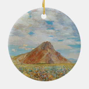 Décoration En Céramique Sand Springs Butte par Childe Hassam, Art ancien