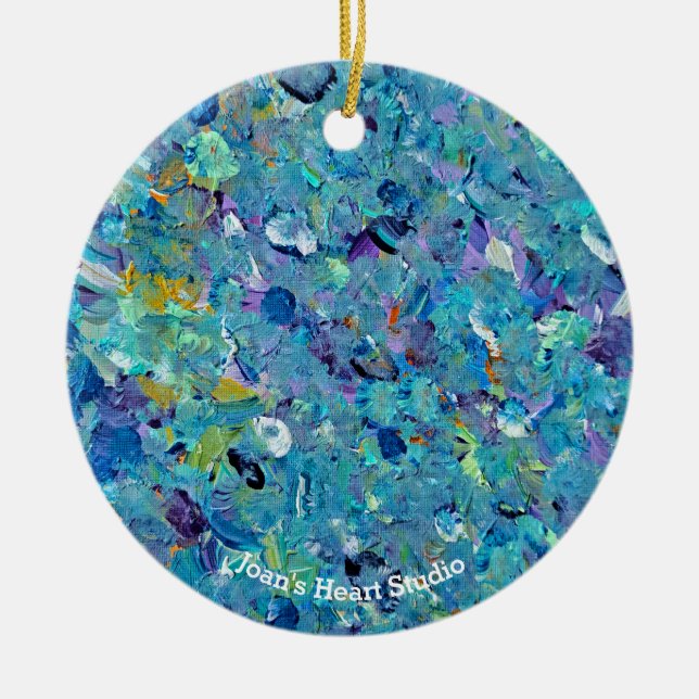 Décoration En Céramique Santorini Seaglass Ornament (Devant)