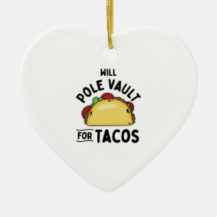 Décoration En Céramique Saut à la perche- Saut à la perche pour tacos