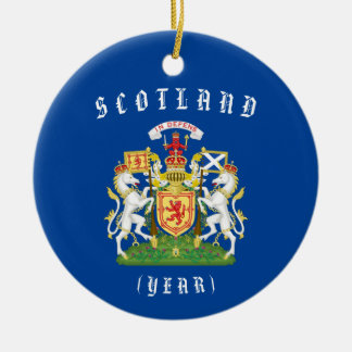 Décoration En Céramique Scotland Trip Christmas Ornament