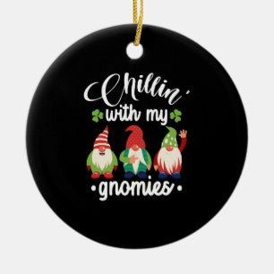 Décoration En Céramique Se détendre avec mes gnomes drôle de jour de la Sa