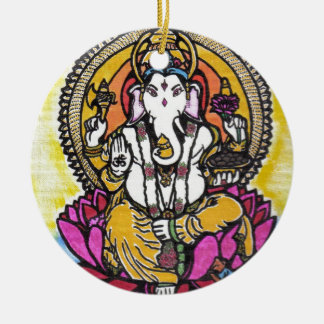 Décoration En Céramique Seigneur Ganesha