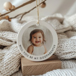Décoration En Céramique Serez-Vous Mes Parents - Proposition Photo<br><div class="desc">Vous cherchez une façon douce de demander à un être aimé d'être les parents de votre bébé? Ce design moderne et minimaliste est la solution idéale pour poser des questions ! Que vous demandiez à un membre de votre famille ou à des amis proches, cela vous aidera à créer un...</div>