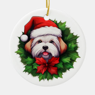 Décoration En Céramique Serre de vacances en coton-de-tulear