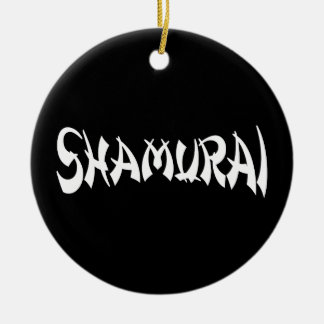 DÉCORATION EN CÉRAMIQUE SHAMURAI