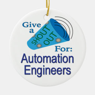 Décoration En Céramique Shout Out for Automation Engineers