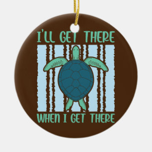 Décoration En Céramique Si une tortue perd sa coquille, c'est qu'elle est 