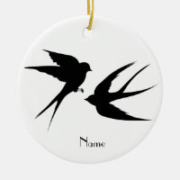 Silhouettes d'oiseaux d'hirondelles Thunder_Cove