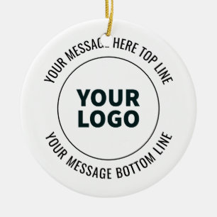 Décoration En Céramique Simple à remplacer par votre logo ou image