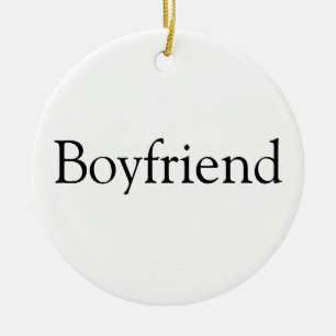 Décoration En Céramique Simple Black and White Boyfriend Definition  Fun