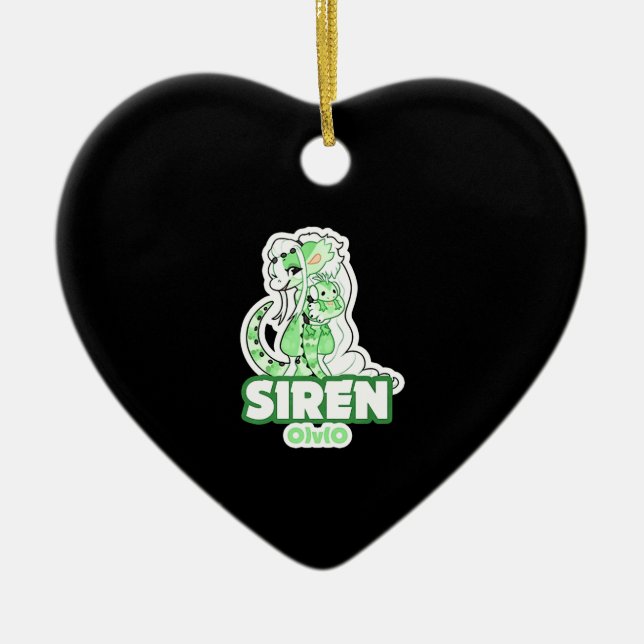 Décoration En Céramique Sirène d'Iguana (Devant)