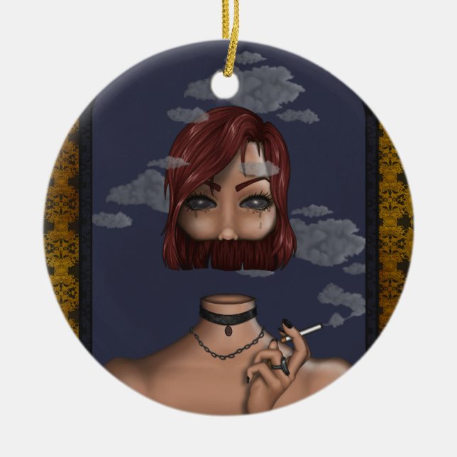 Décoration En Céramique Smoke (Devant)