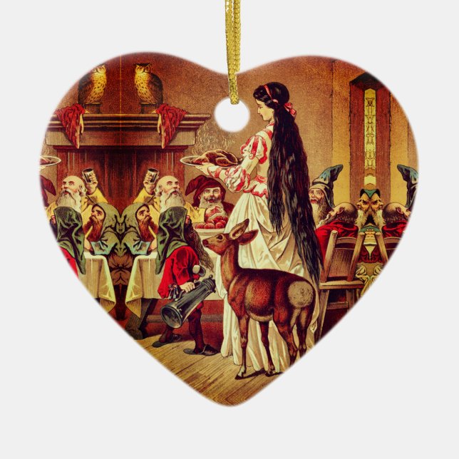 Décoration En Céramique Snow White (Devant)