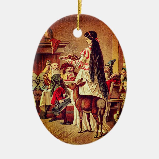 Décoration En Céramique Snow White (Devant)