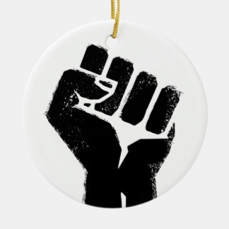 Décoration En Céramique Solidarité raciale