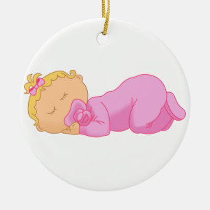 Décoration En Céramique Sommeil de bébé