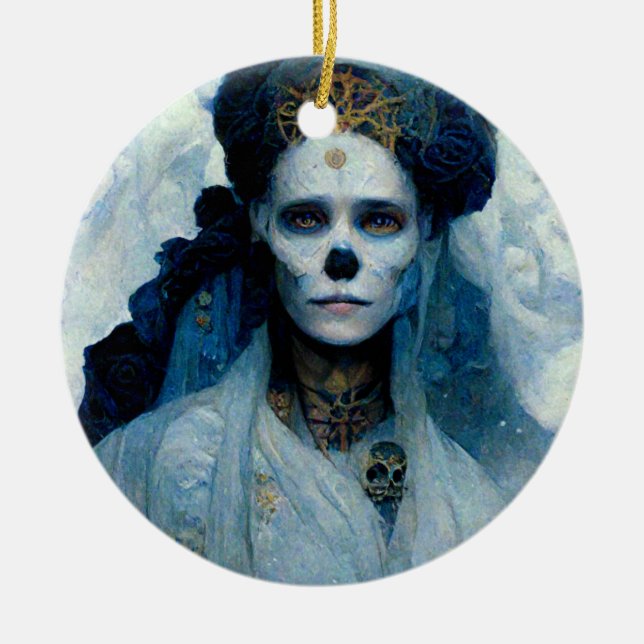 Décoration En Céramique Sorcière de glace 4 Imaginaires Sci-Fi (Devant)