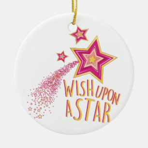 Décoration En Céramique Souhait sur l'étoile