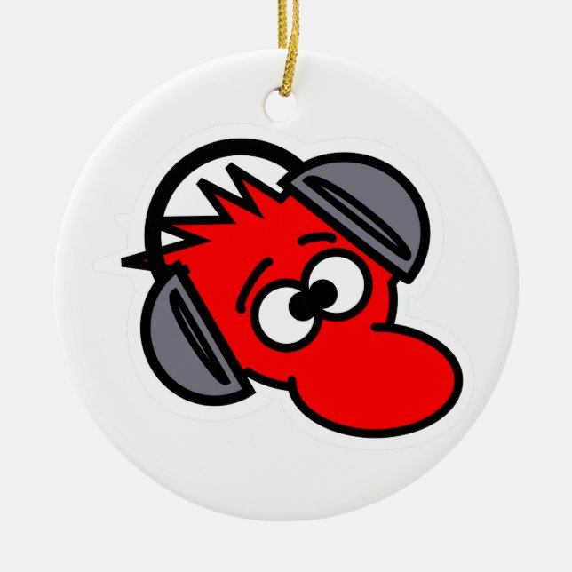 Décoration En Céramique Souris (Devant)