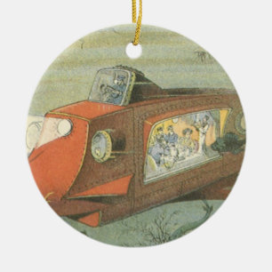 Décoration En Céramique Sous-marin Steampunk de science-fiction vintage da