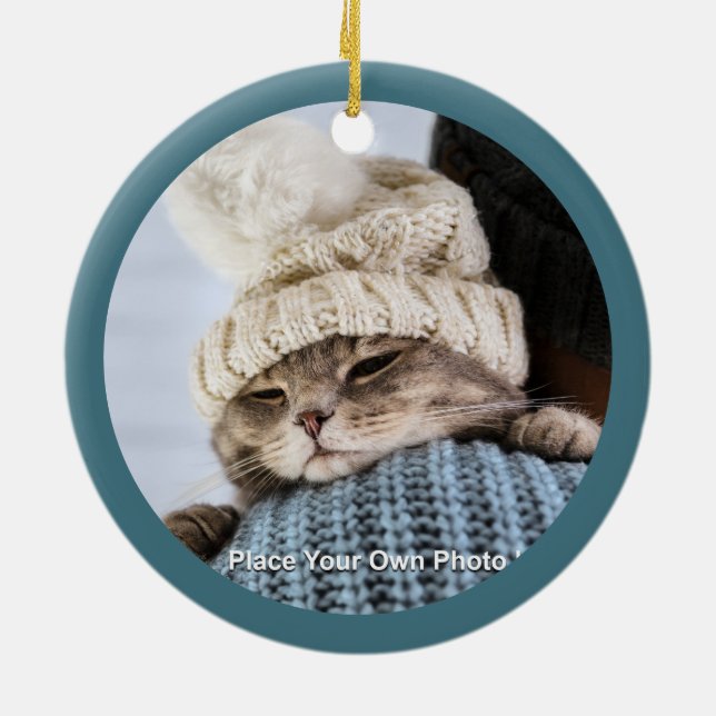 Décoration En Céramique Southwest Winter Geometric Snowflake Personalized (Dos)