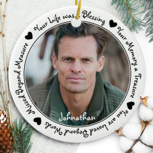 Décoration En Céramique Souvenir Sympathy Keepsaké Photo commémorative