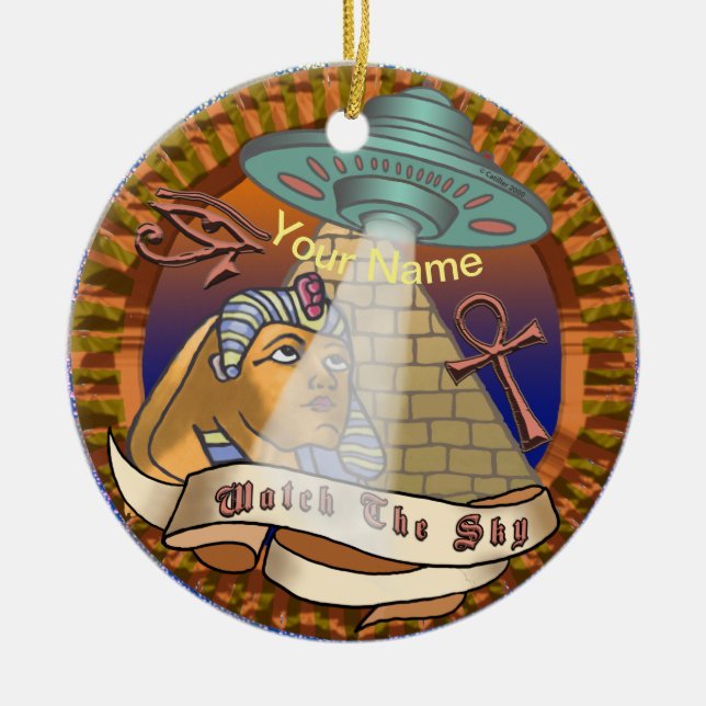 Décoration En Céramique Spaceship (Devant)