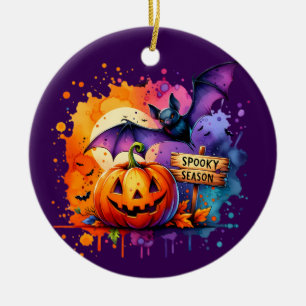 Décoration En Céramique Splash Halloween Épouvantable