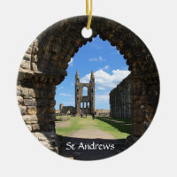 St Andrews Écosse Grande-Bretagne Cathédrale Ruine
