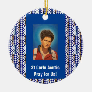 Décoration En Céramique St Carlo Acutis