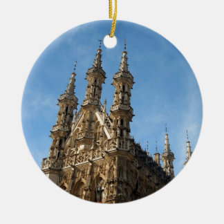 Décoration En Céramique Stadhuis Leuven, Belgique