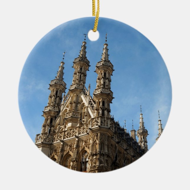 Décoration En Céramique Stadhuis Leuven, Belgique (Devant)