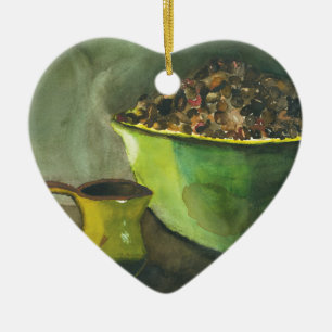 Décoration En Céramique Steaming Morning Cup Cup of Coffee Bowl Coffee Bea