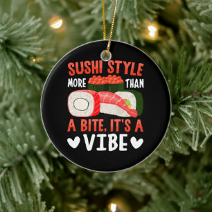 Décoration En Céramique Style de sushi plus qu'une bouchée