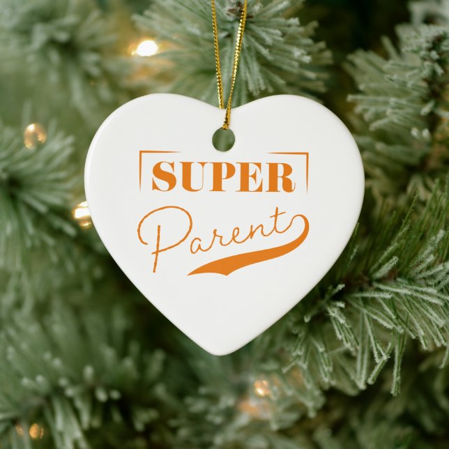 Décoration En Céramique Super parent (Arbre)