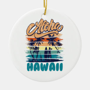 Décoration En Céramique Surf - Aloha Hawaï
