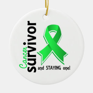 Décoration En Céramique Survivant 19 de lymphome non Hodgkinien