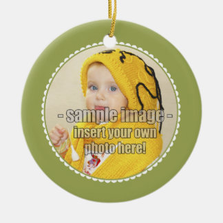 Décoration En Céramique SweetBabyCarottes BabyFirst Christmas Green