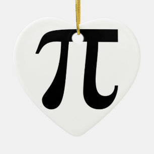 Décoration En Céramique Symbole géant "Pi"