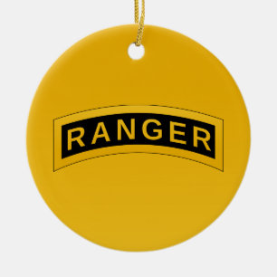Décoration En Céramique Symbole militaire du RANGER de l'Armée - retour PE